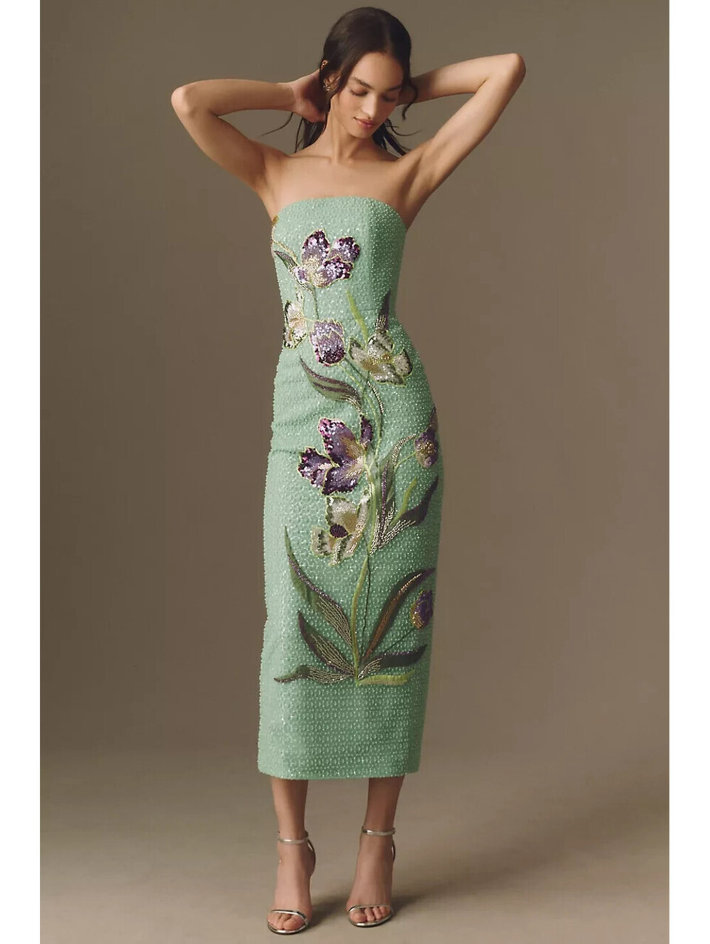 New, Helsi Sofia Maxi Dress in Seafoam Sz XXL #MD2621